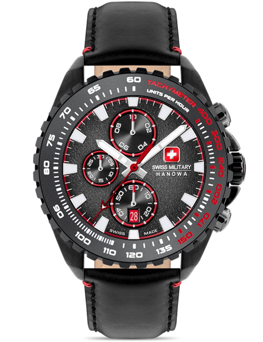 Swiss Military Hanowa SMWGC0001832 Herrenuhr Stone Marten Chrono 45mm 10ATM