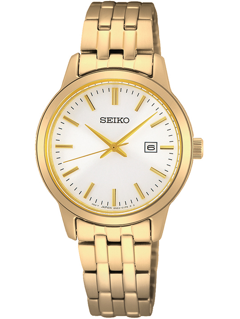 Seiko SUR412P1 Klassik Damenuhr 30mm 5ATM