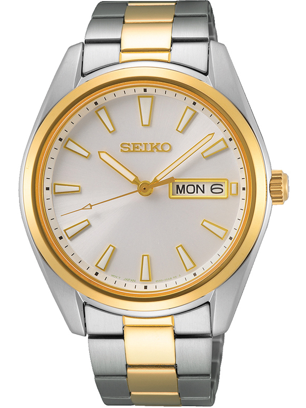 Seiko SUR446P1 Klassik Herrenuhr m. Saphirglas 40mm 10ATM