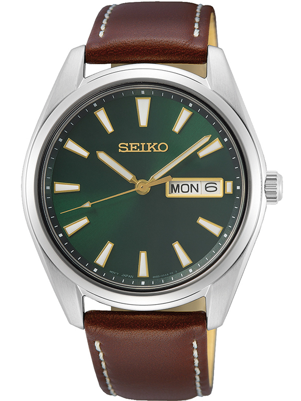 Seiko SUR449P1 Klassik Herrenuhr m. Saphirglas 40mm 10ATM