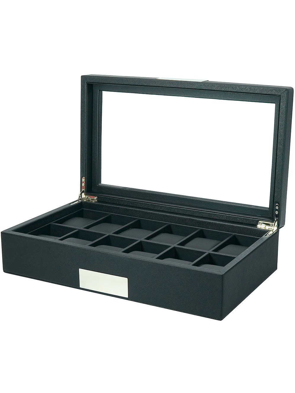 2500000768774 - Uhrenbox RS-3633-BL für 12 Uhren schwarz 2500000768774 - Uhrenbox RS-3633-BL für 12 Uhren schwarz