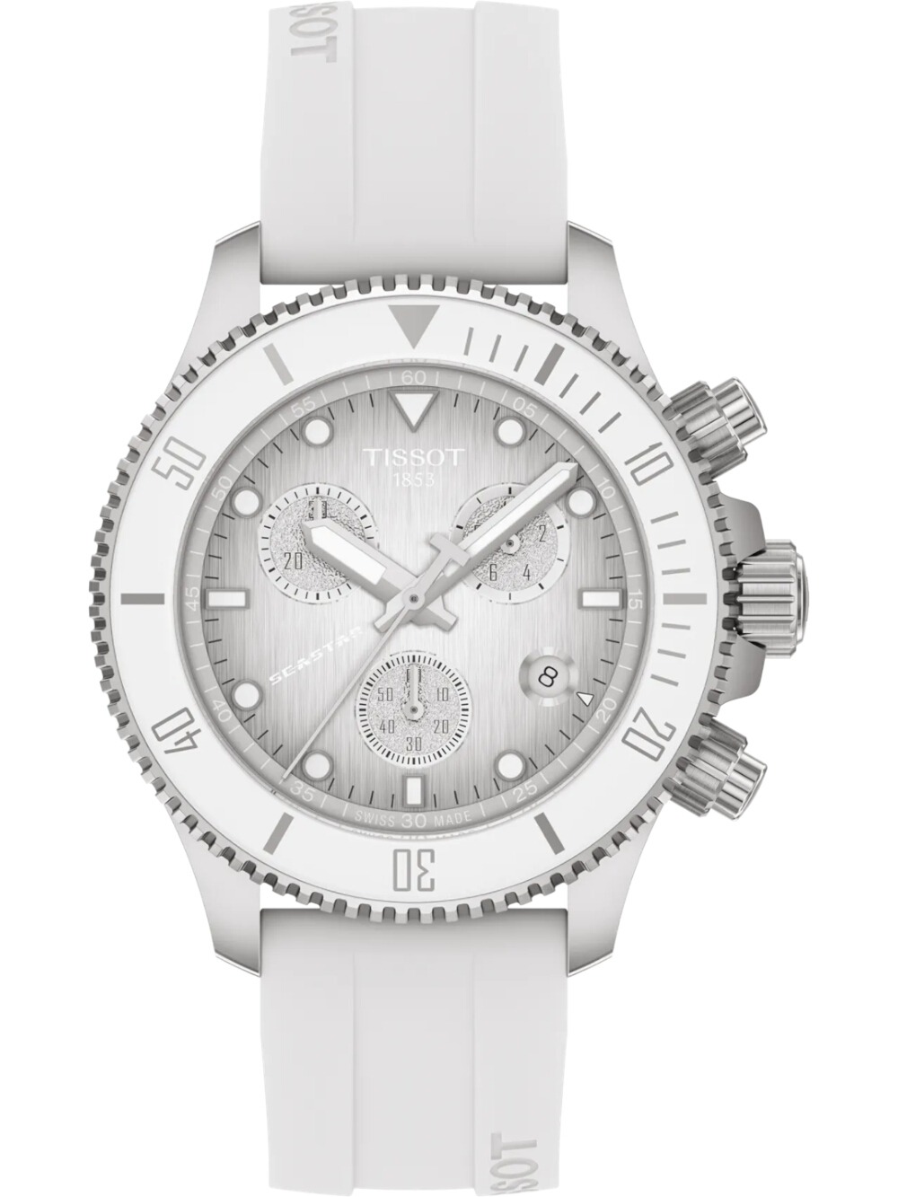 7611608323045 - T1202171701100 Herrenuhr Seastar 1000 Chronograph 38mm 30ATM