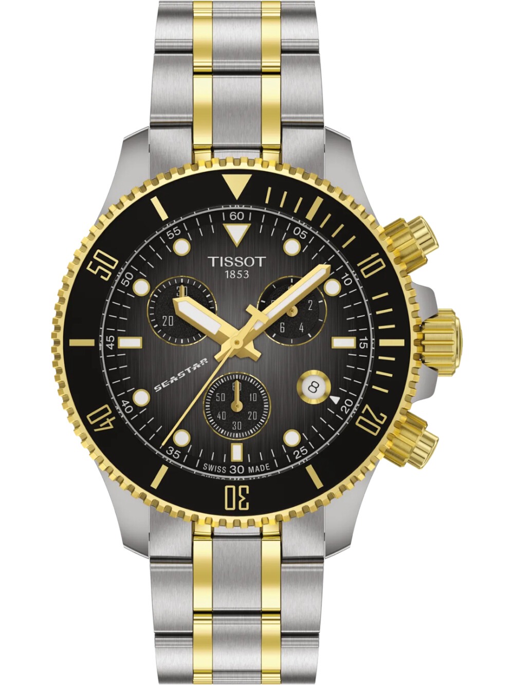 7611608323007 - T1202172206100 Herrenuhr Seastar 1000 Chronograph 38mm 30ATM 7611608323007 - T1202172206100 Herrenuhr Seastar 1000 Chronograph 38mm 30ATM