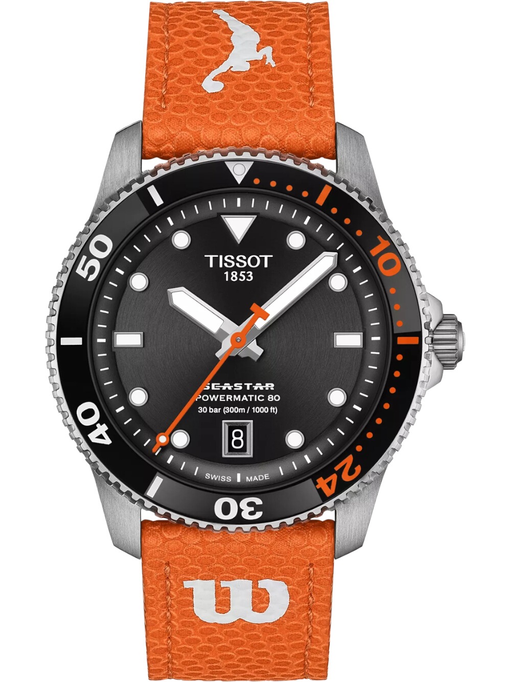 7611608317075 - T1208071705100 Herrenuhr Seastar Wilson WNBA 40mm 30ATM