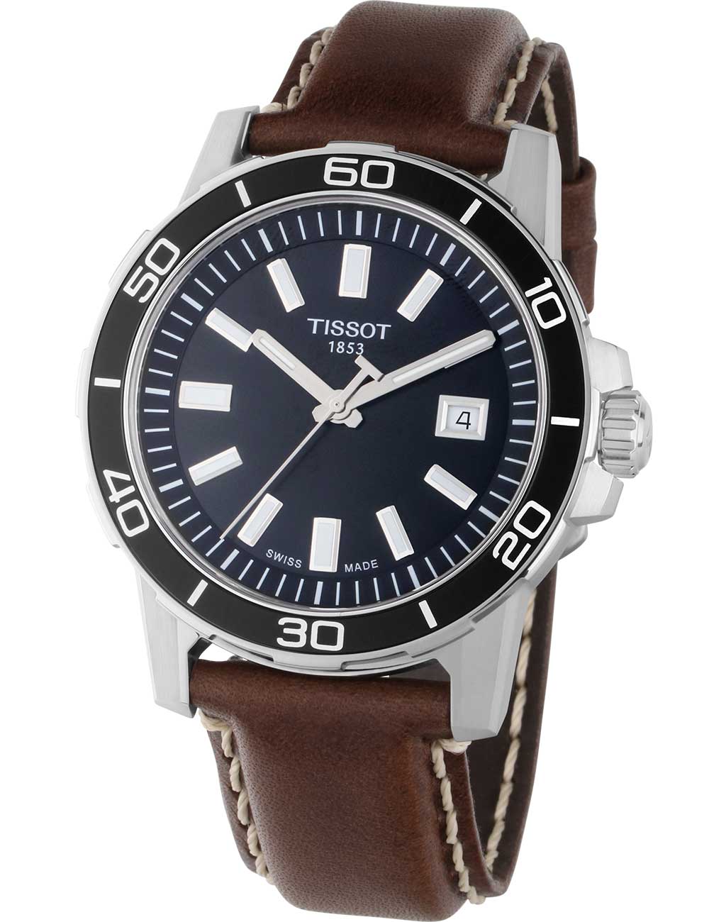 Tissot T125.610.16.051.00 Herrenuhr Supersport 44mm 10ATM