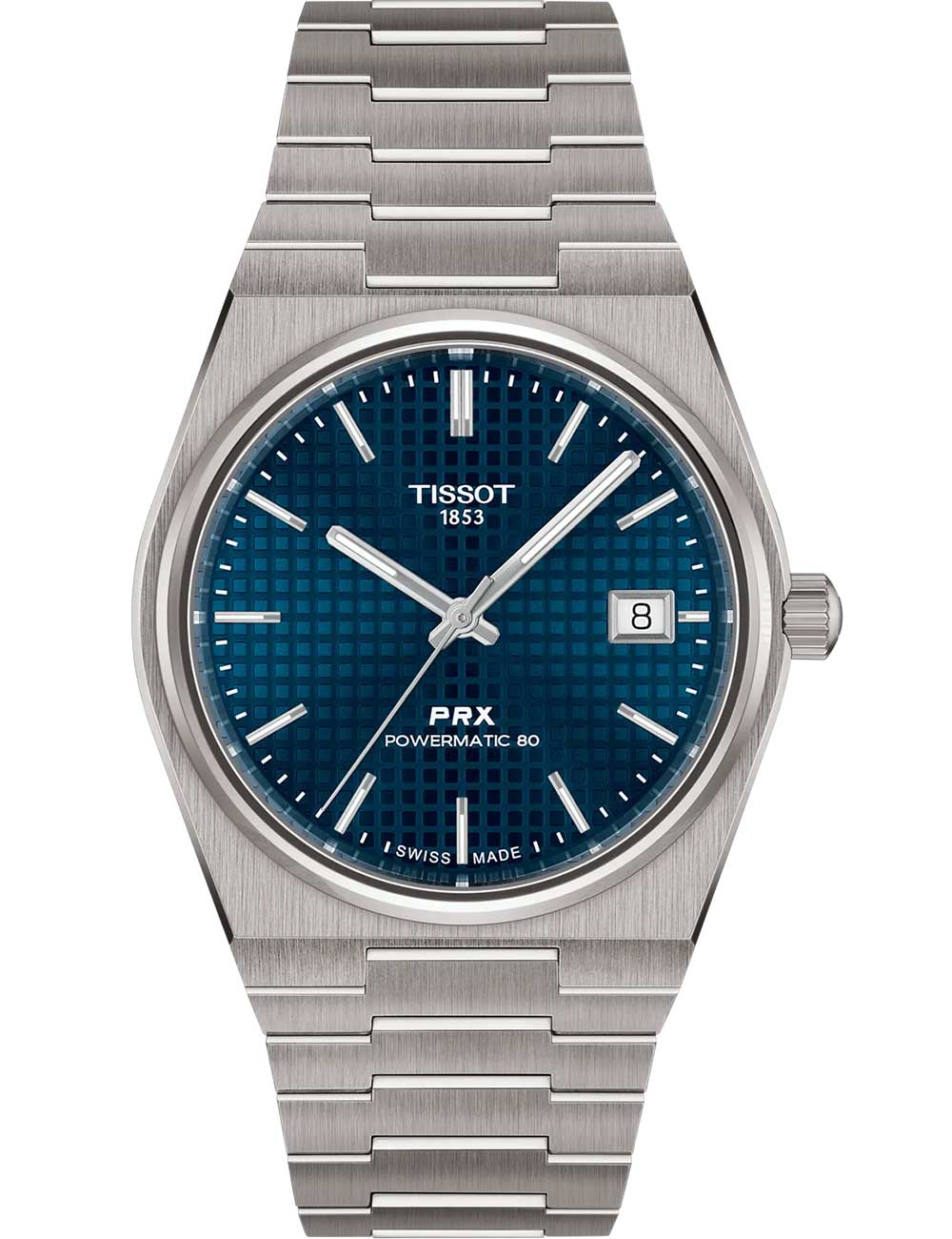 Tissot T1378074404100 Herrenuhr PRX Titan Automatik 38mm 10ATM
