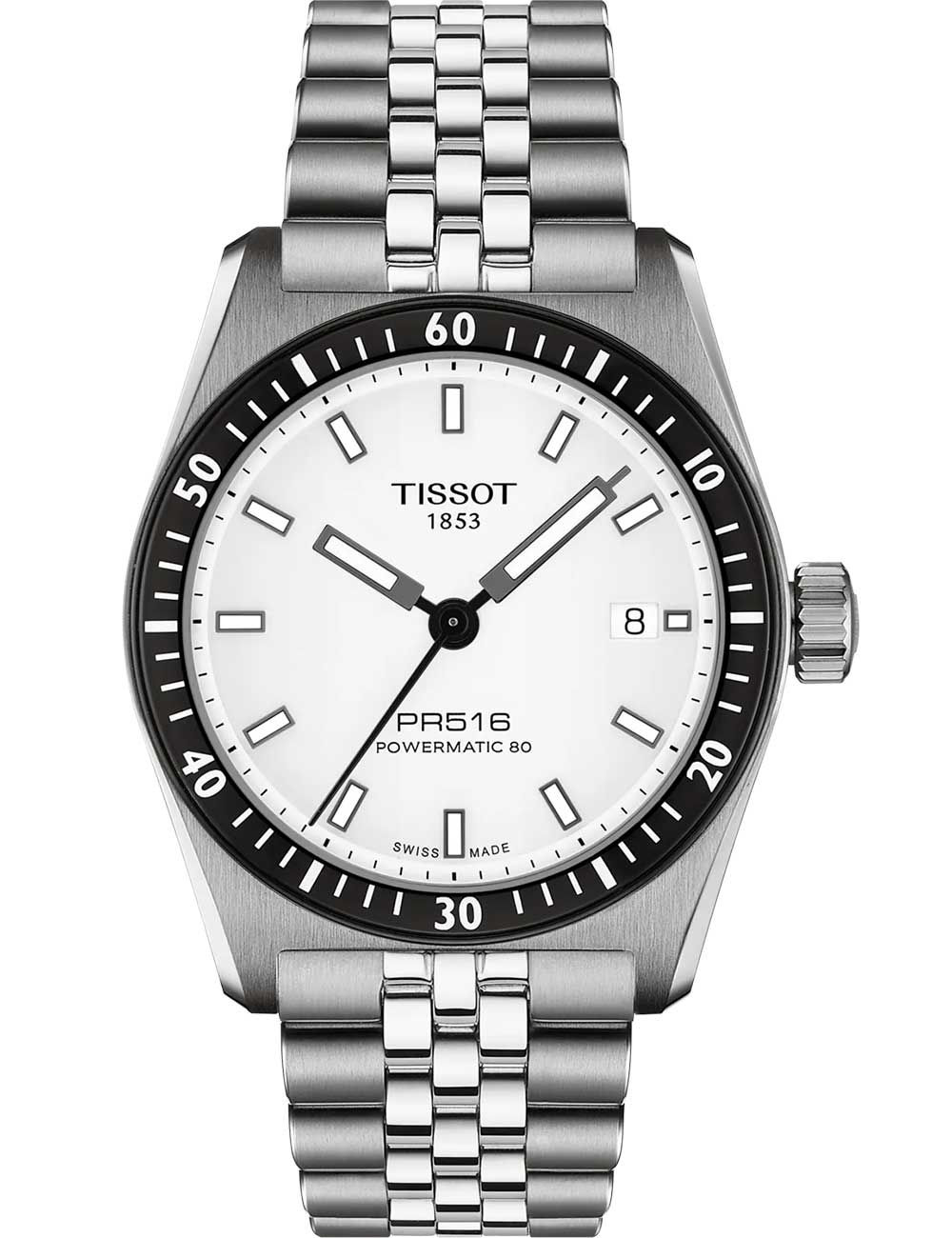 Tissot T1494071103100 Herrenuhr PR516 Powermatic-80 Automatik 38mm 10ATM