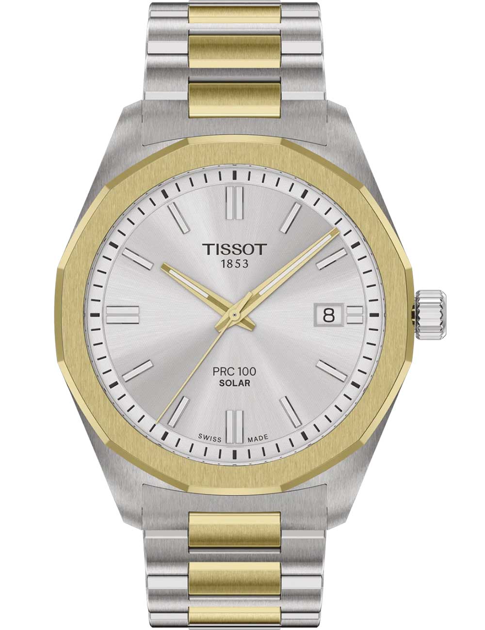 Tissot T1514222203100 Herrenuhr PRC 100 Solar 39mm 10ATM