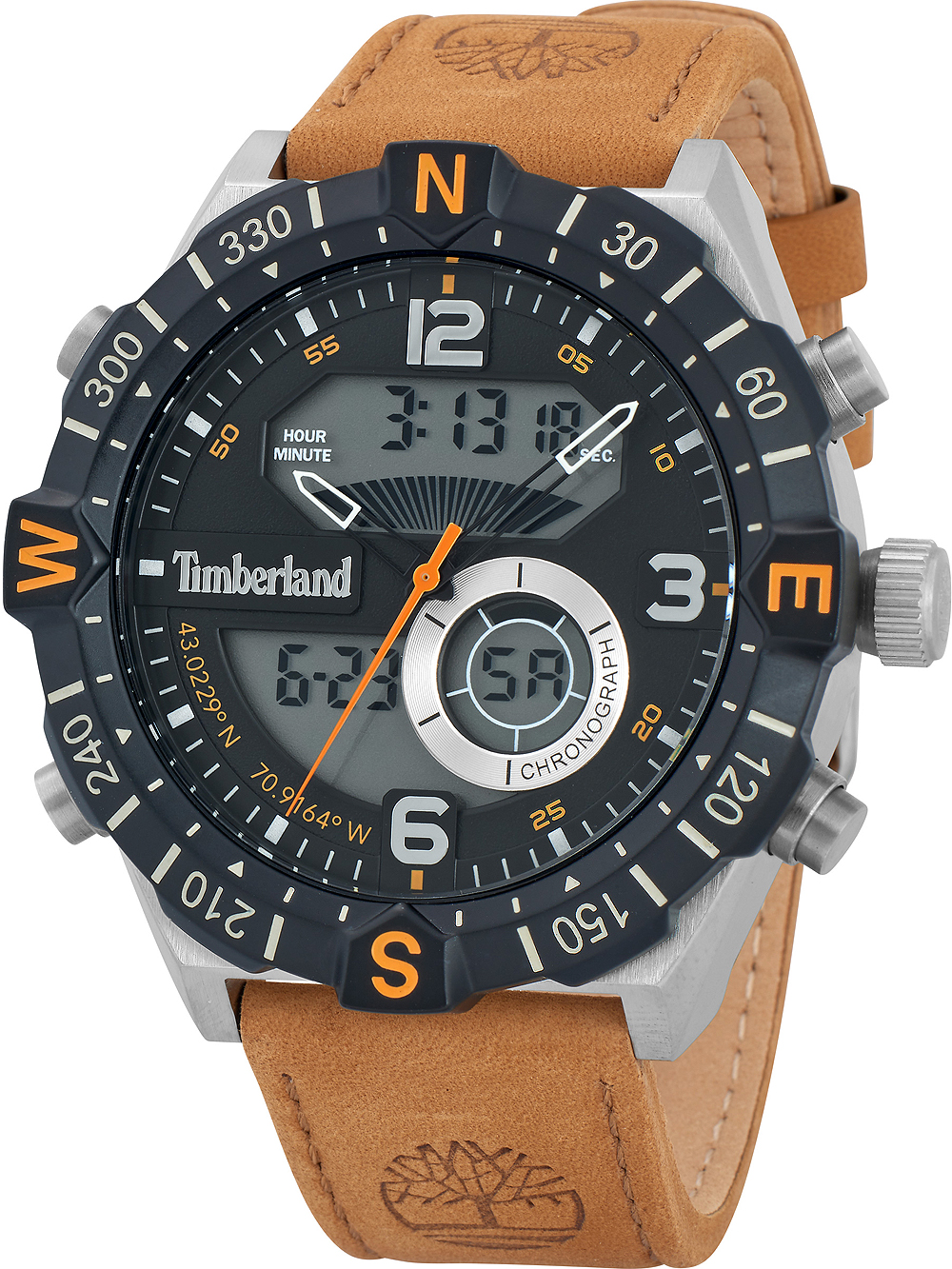 Timberland TDWGD2103202 Durham Herren 48mm 5ATM