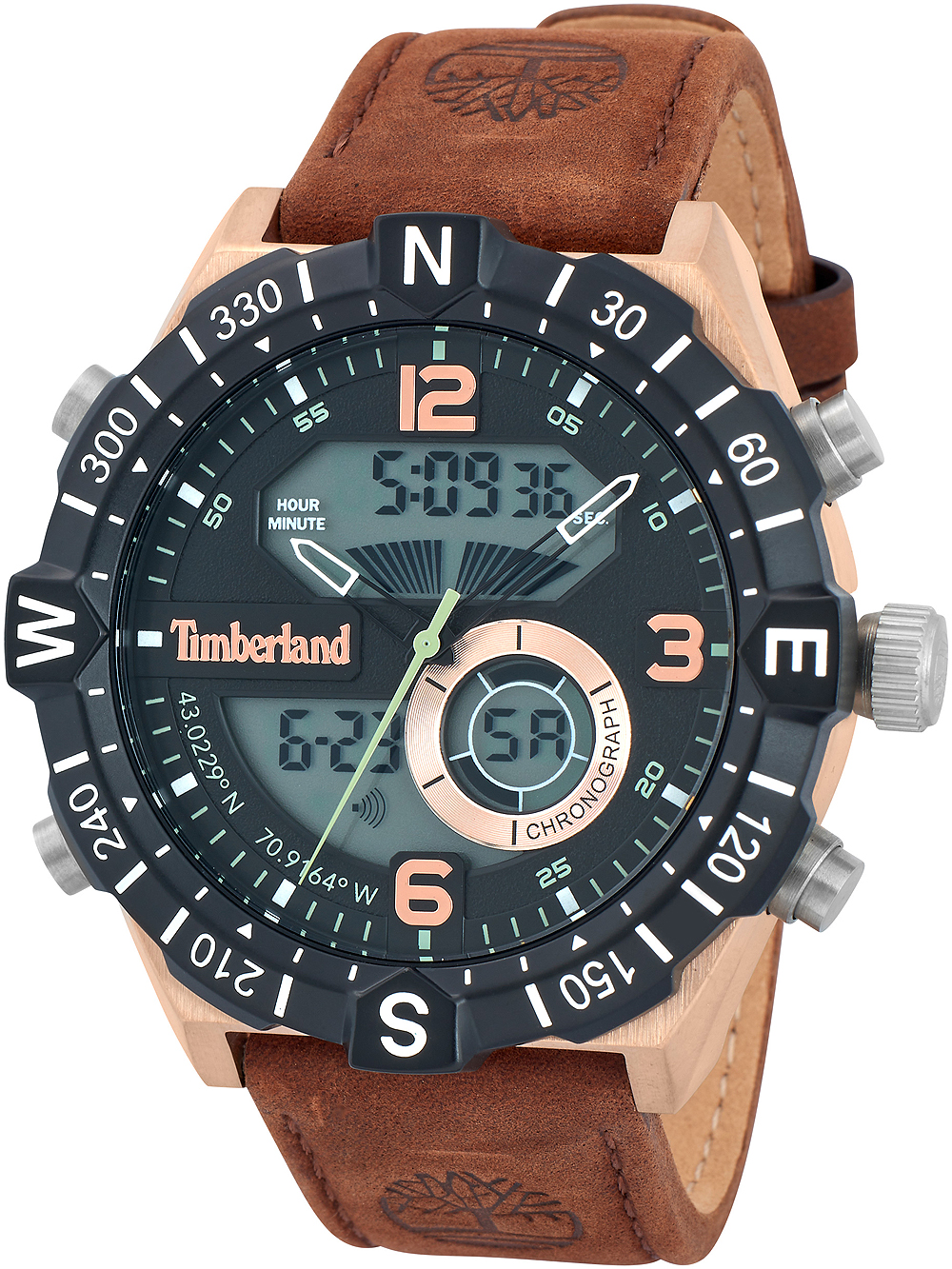 Timberland TDWGD2103203 Durham Herren 48mm 5ATM