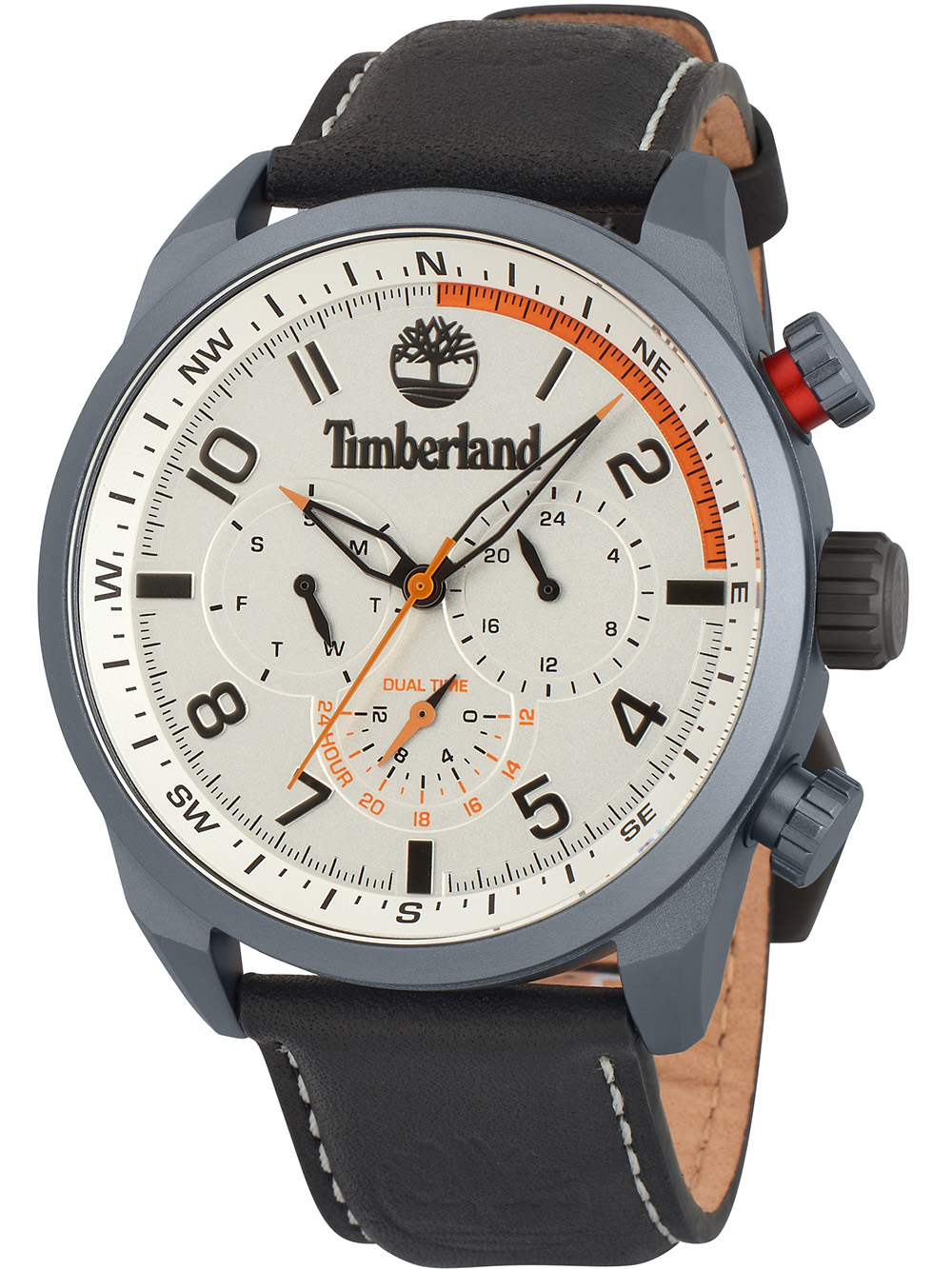 Timberland TDWJF2000703 Forestdale Dual Time 47mm 5ATM