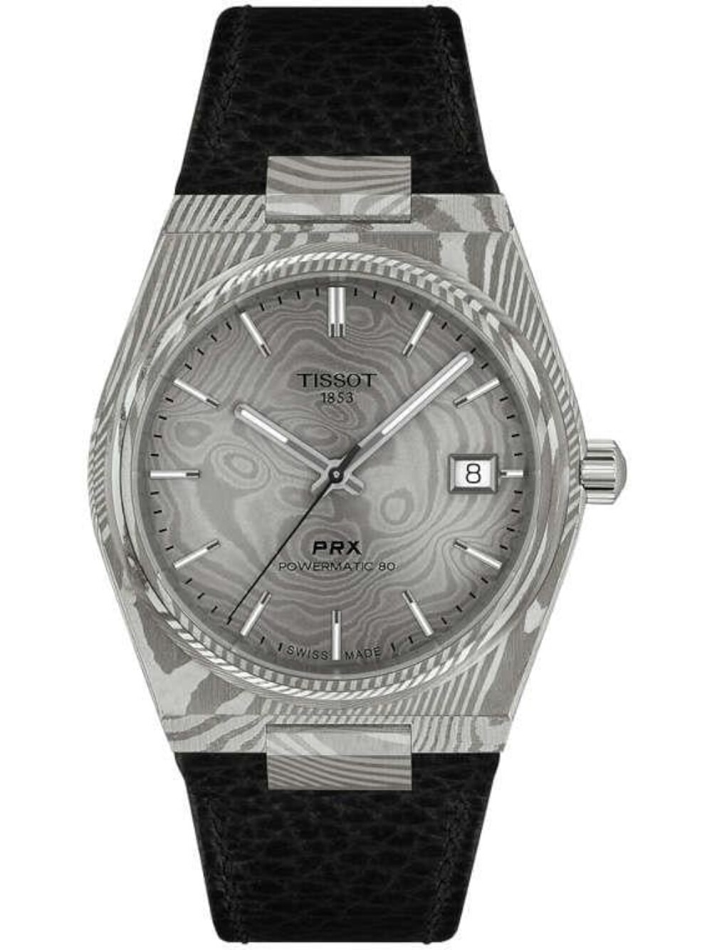 7611608328026 - T1378079608100 Herrenuhr PRX Damascus 38mm 10ATM