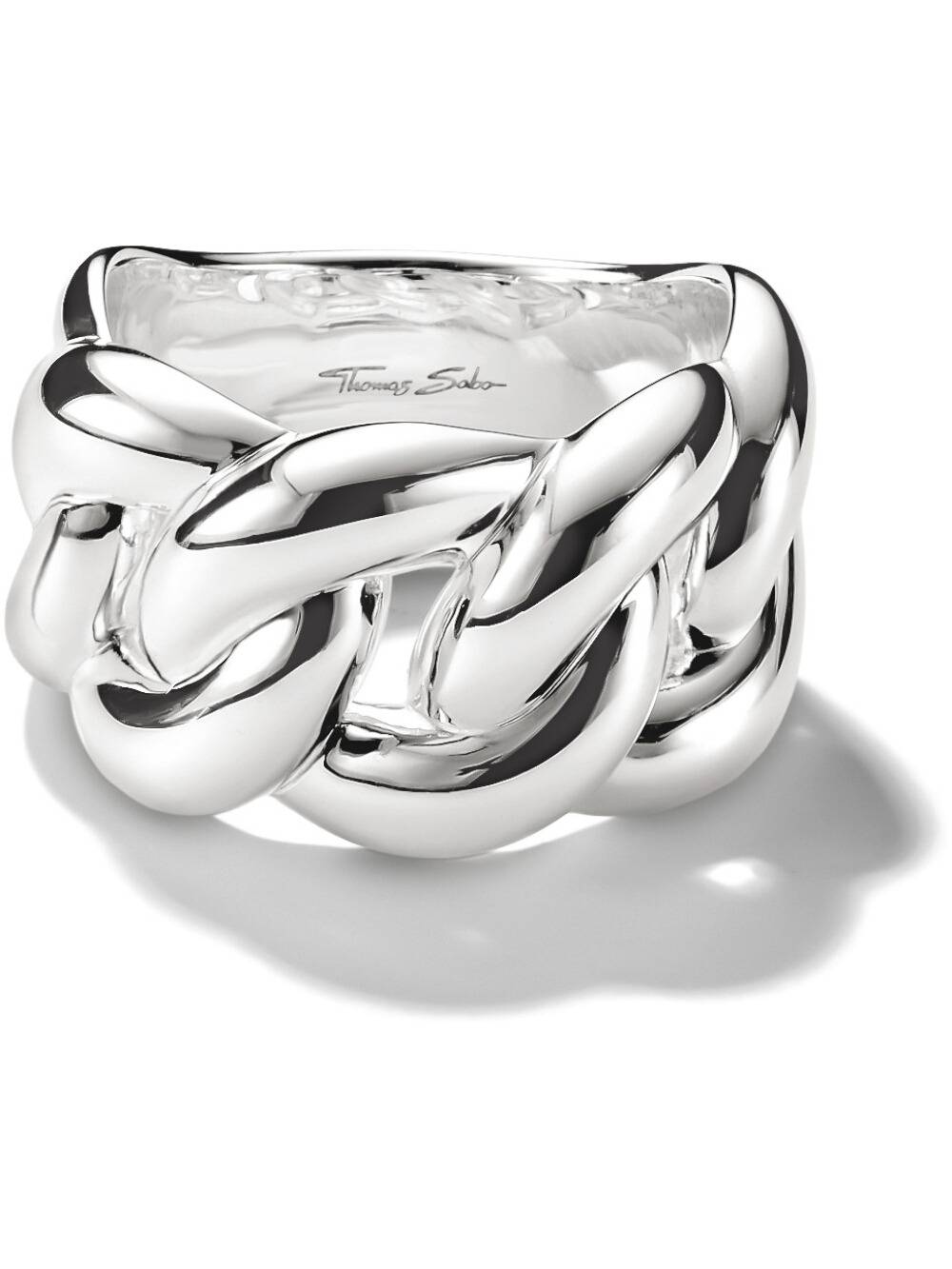 4051245632385 - TR2521-001-21-58 Ring Geflochten Bold Silber Damen