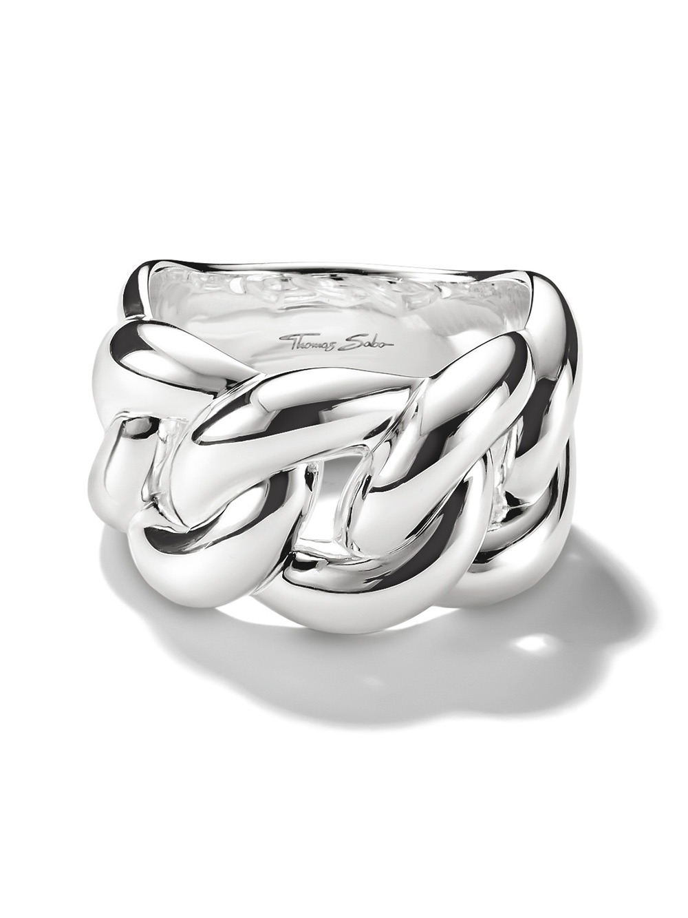 4051245632392 - TR2521-001-21-60 Ring Geflochten Bold Silber Damen