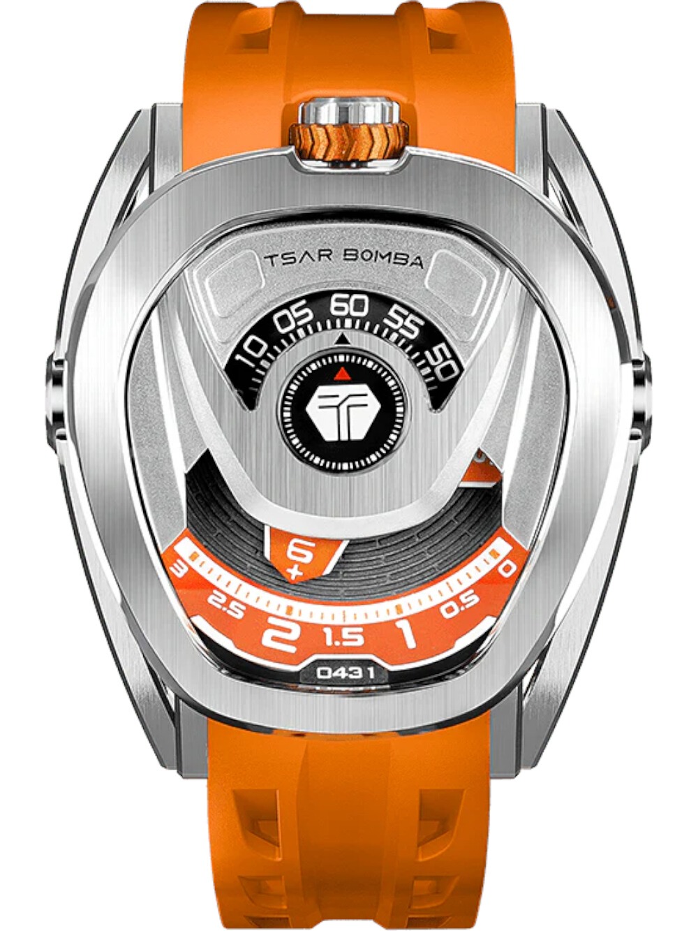 Tsar Bomba TB8213A-01(1+2)SET Herrenuhr Reactor austauschbare Automatikuhr 44mm 10ATM