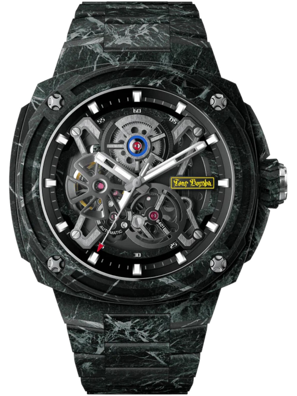 Tsar Bomba TB8401CF-03 Herrenuhr Electron Full Carbon Fiber Edition Automatik 43mm 10ATM