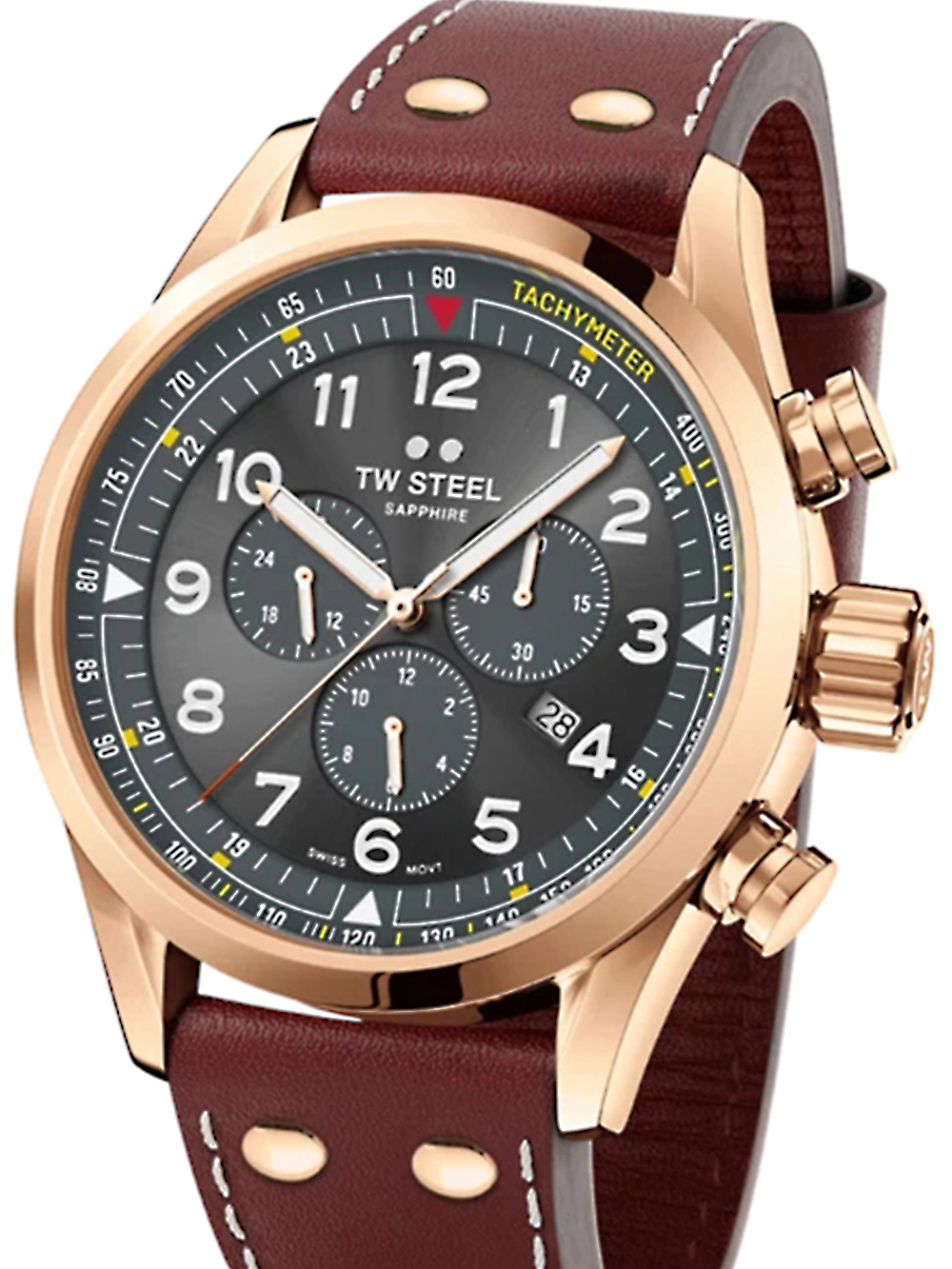 8720039110663 - TW Steel SVS203 Chronograph Volante Herrenuhr 48mm 10ATM 8720039110663 - TW Steel SVS203 Chronograph Volante Herrenuhr 48mm 10ATM