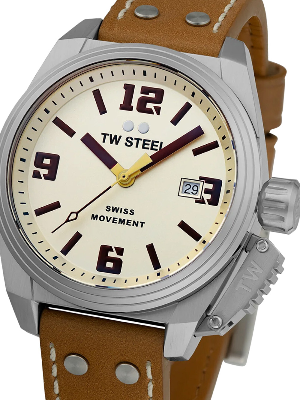 TW-Steel TW1100 Canteen Herrenuhr 42mm 10ATM