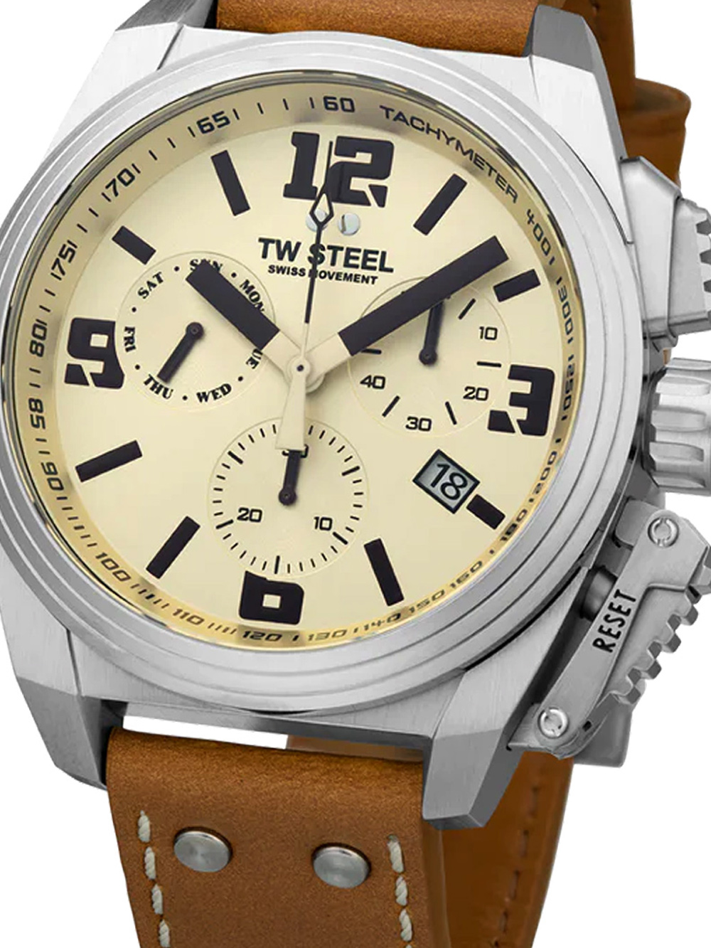 TW-Steel TW1110 Canteen Herren Chronograph 46mm 10ATM