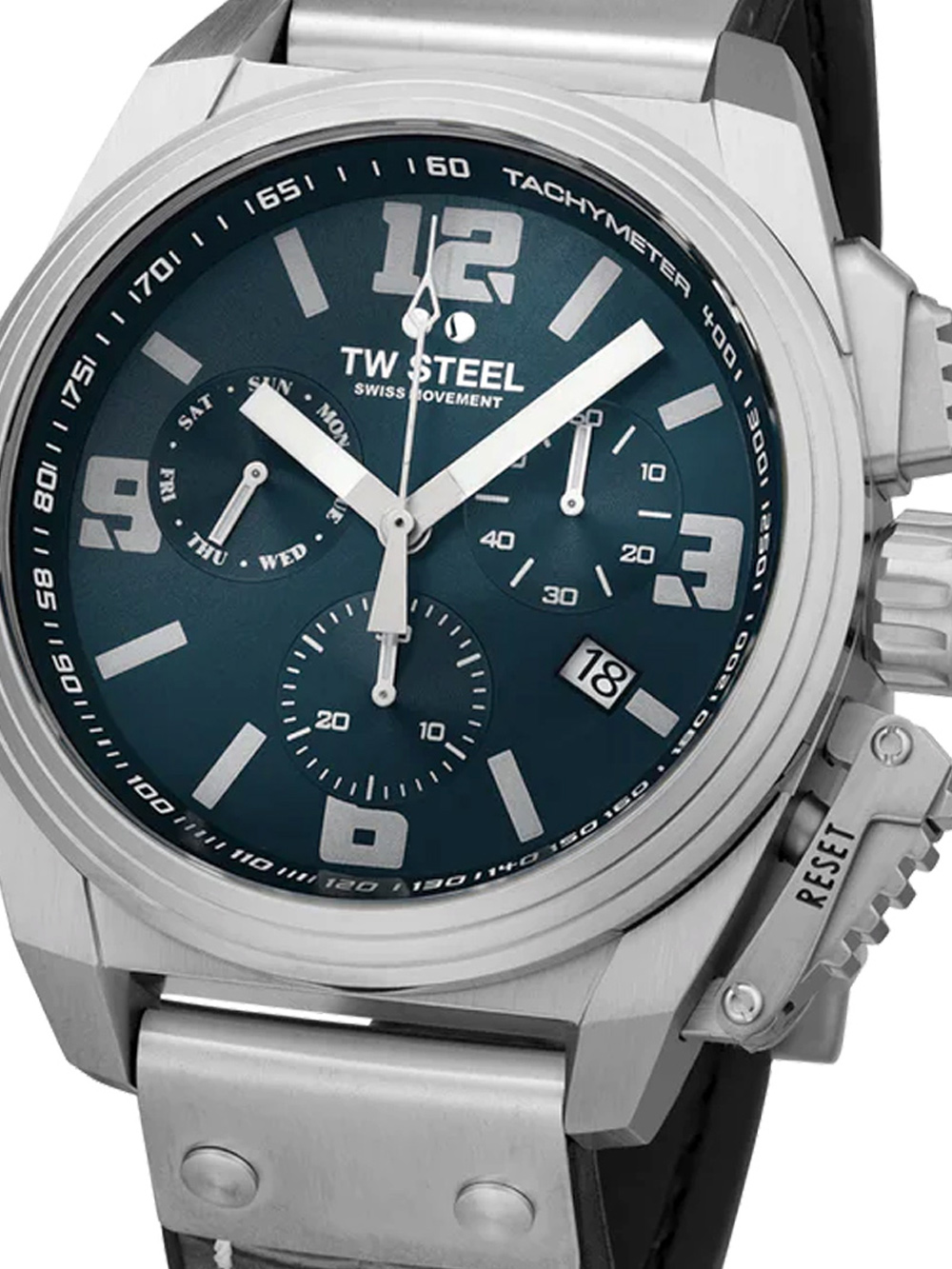 TW-Steel TW1114 Canteen Herren Chronograph 46mm 10ATM