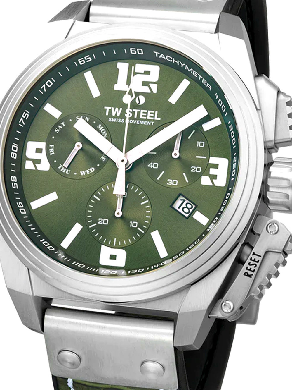 TW-Steel TW1116 Canteen Herren Chronograph 46mm 10ATM