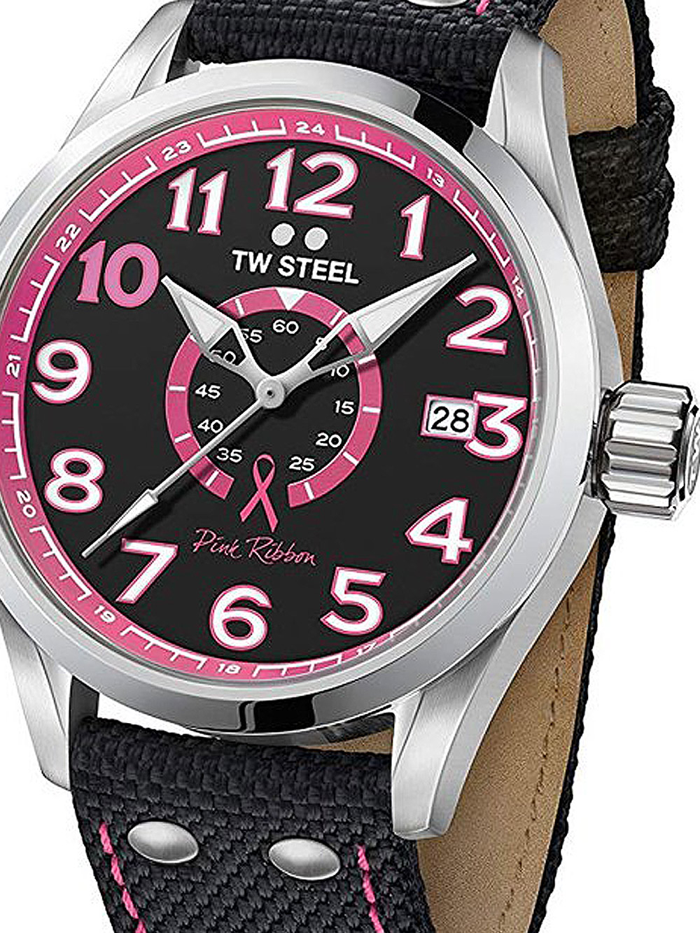 TW-Steel TW973 Pink Ribbon Volante 45mm 10ATM