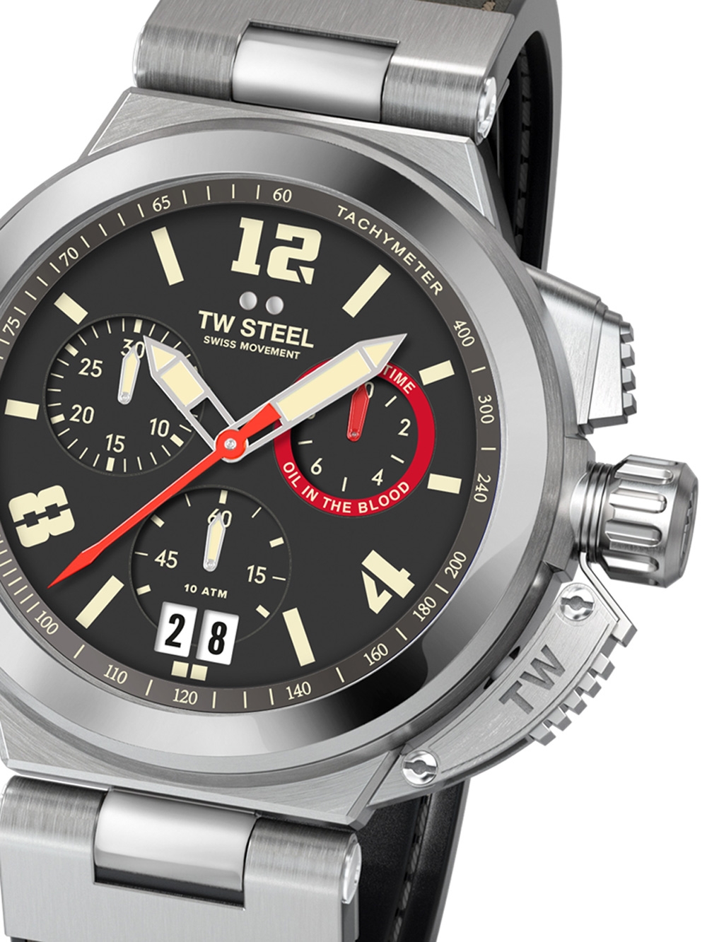 TW-Steel TW999 Oil in the blood Ltd. Chronograph 46mm 20ATM