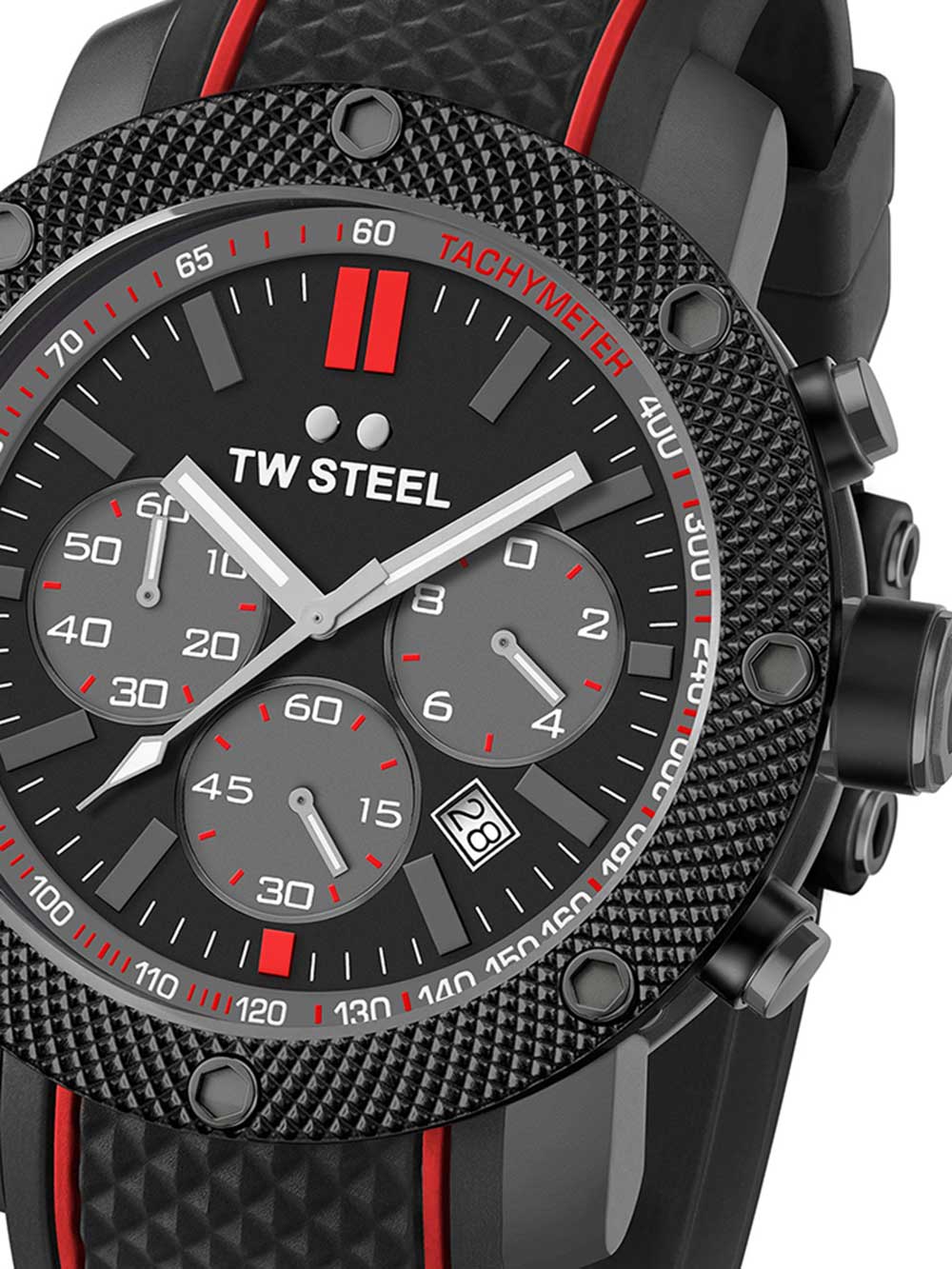 TW Steel TS6 Yamaha Factory Racing Chronograph 48mm 10ATM