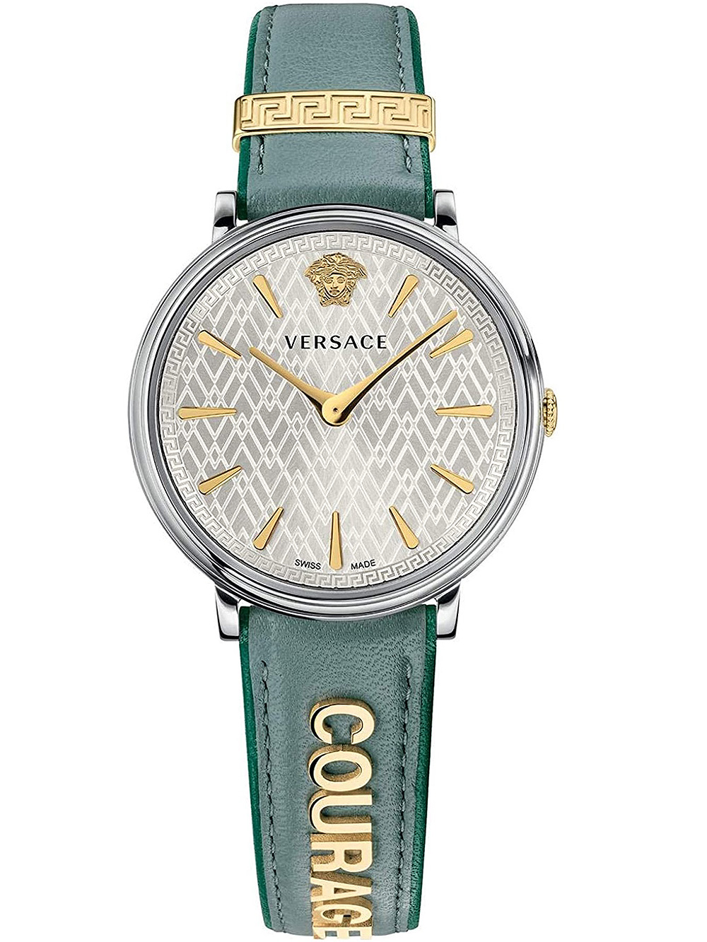 Versace VBP010017 V-Circle Damenuhr 38mm 5ATM