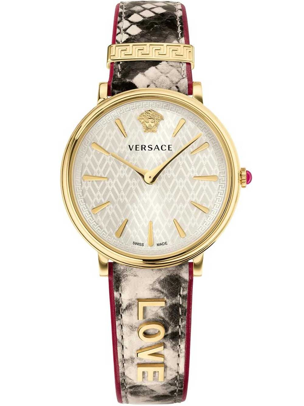 Versace VBP080017 V-Circle Damenuhr 38mm 5ATM