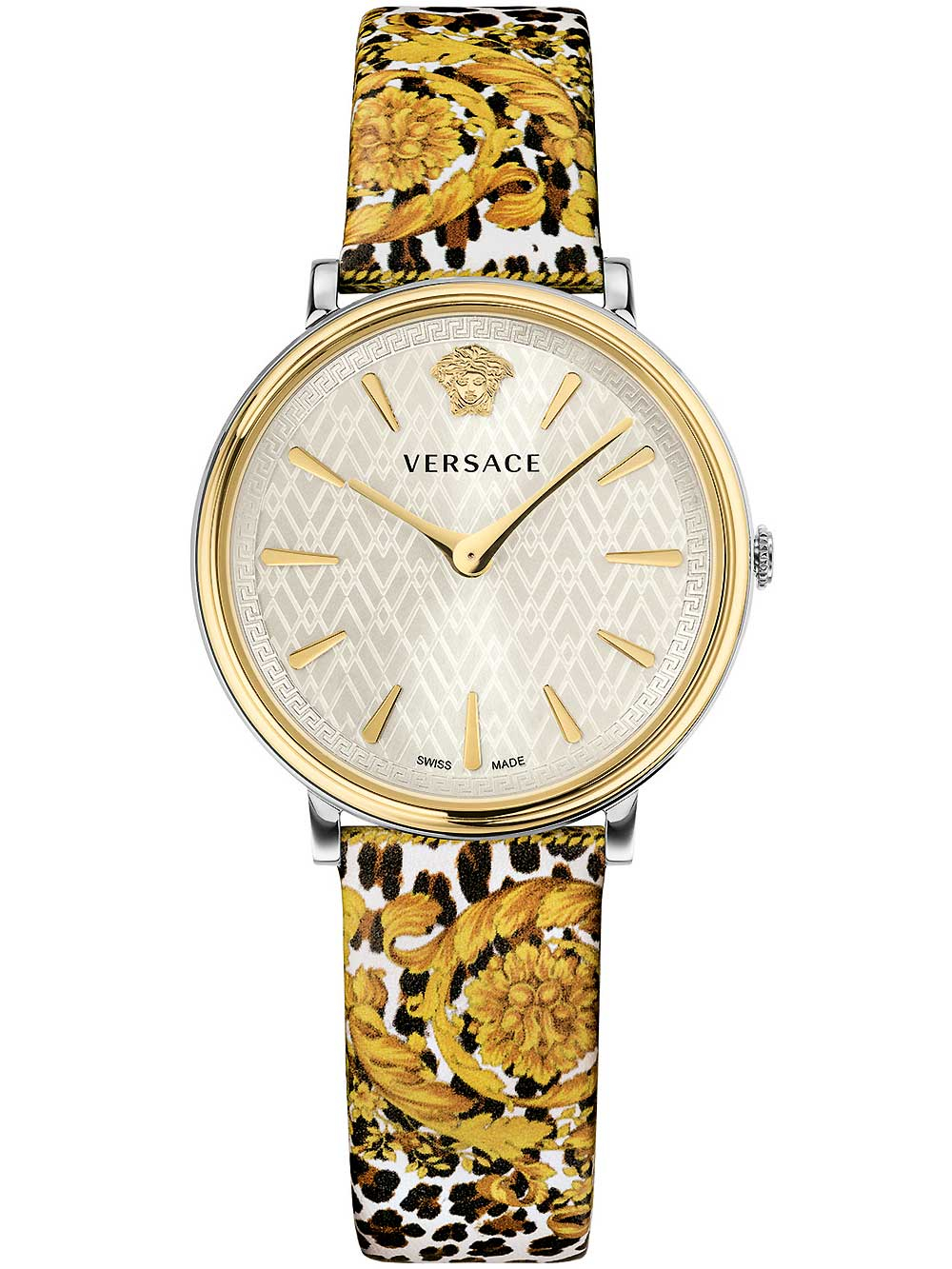 Versace VBP120017 V-Circle Damenuhr 36mm 5ATM