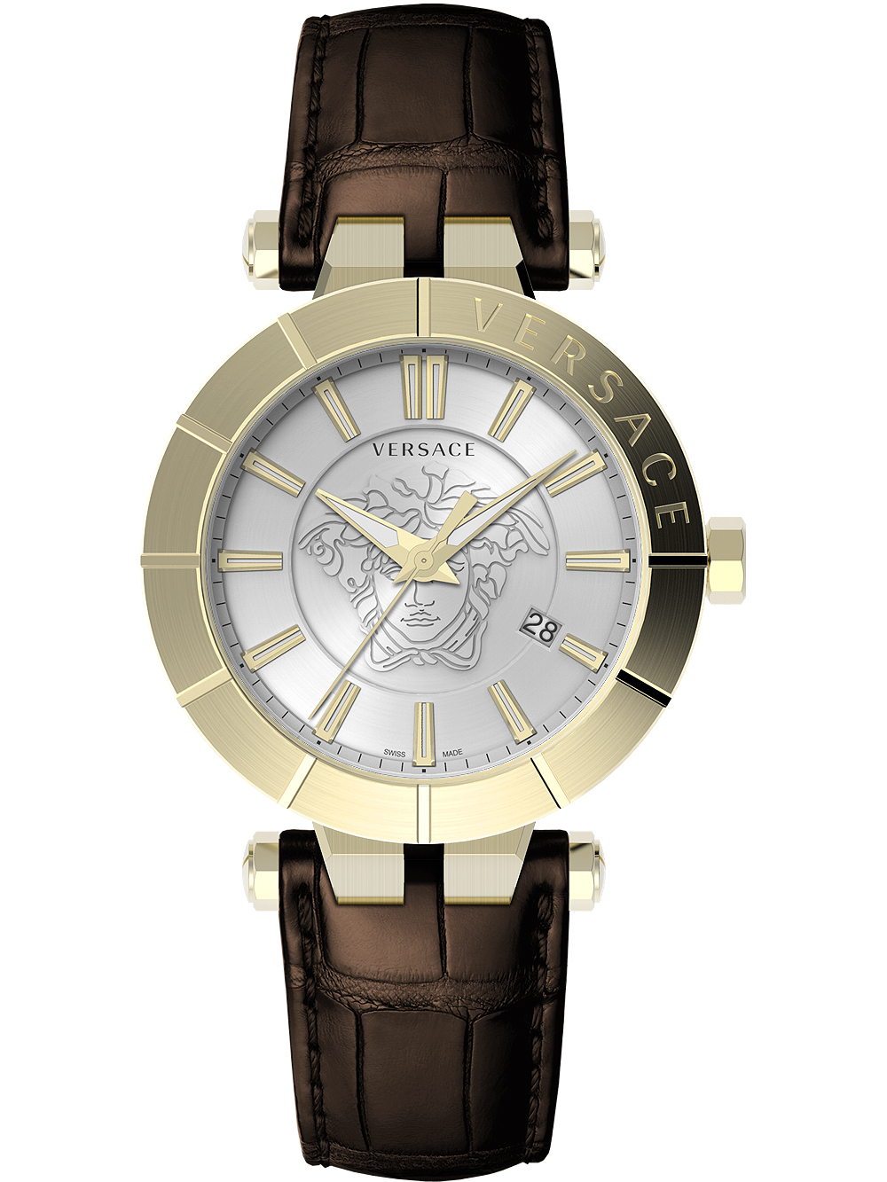 Versace VE2B00321 V-Race Herren 43mm 5ATM