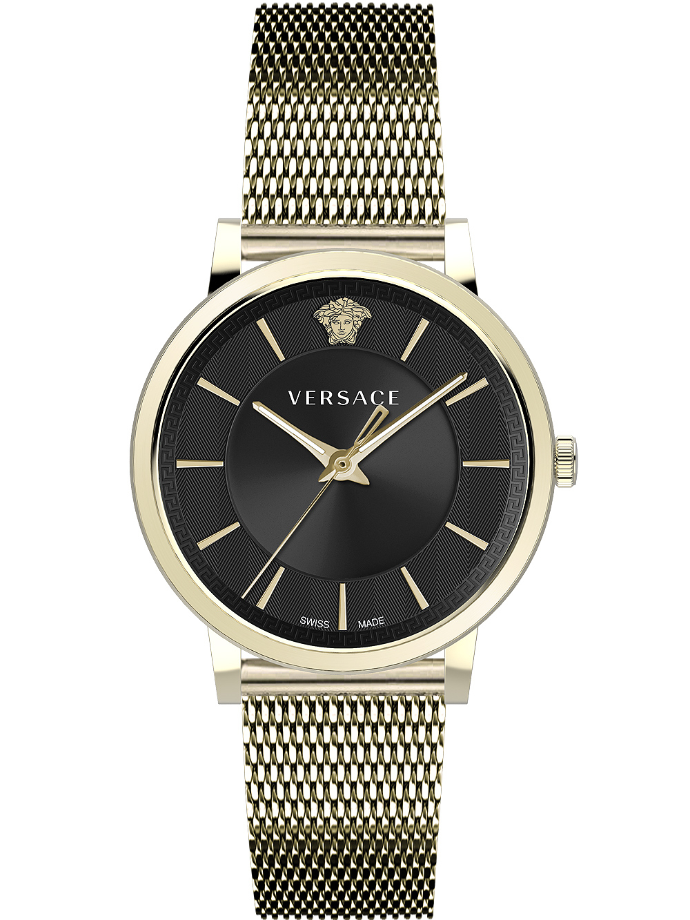 Versace VE5A00920 V-Circle Herren 42mm 5ATM