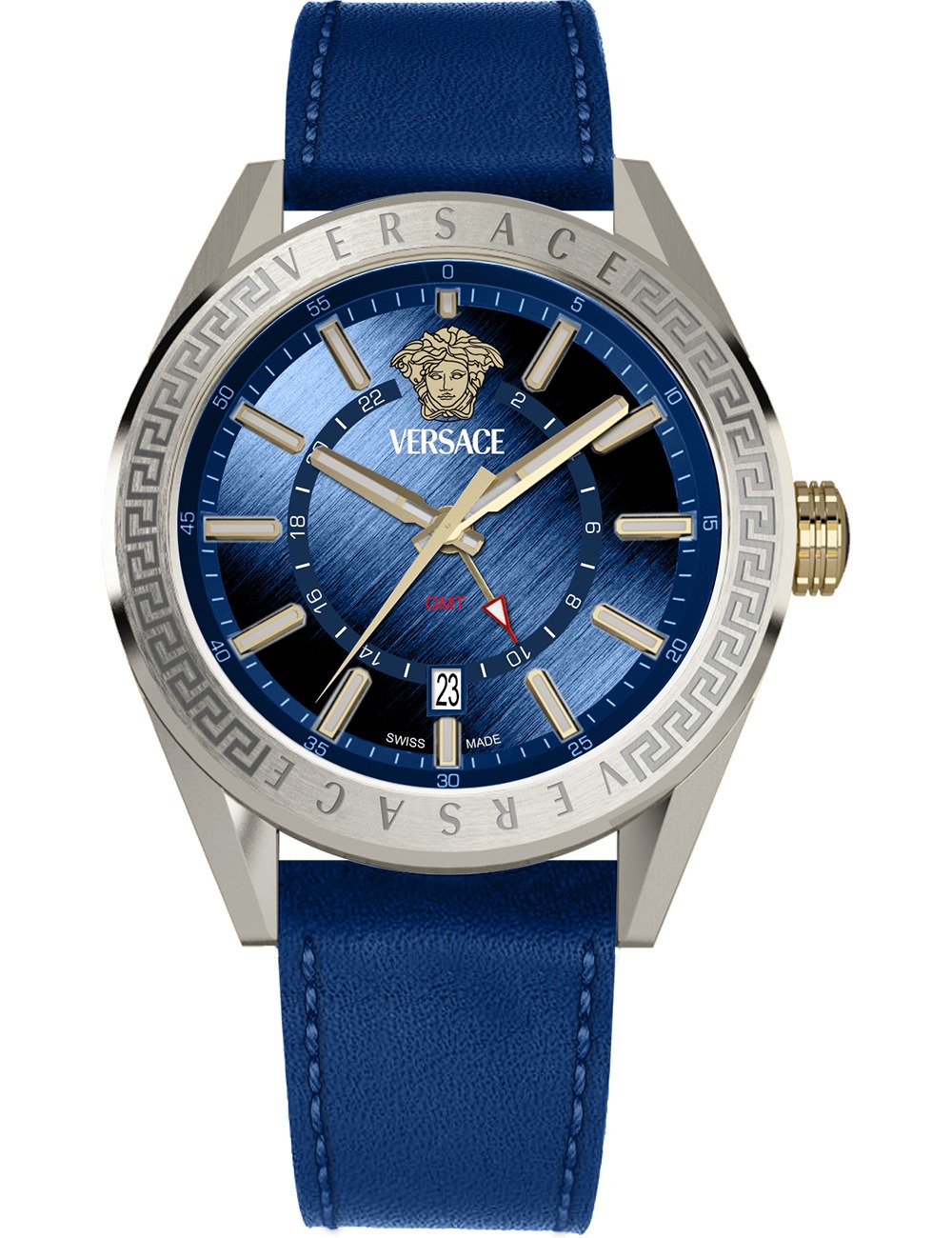 7630615166193 - VEAFA0124 Herrenuhr V-Code GMT 42mm 5ATM 7630615166193 - VEAFA0124 Herrenuhr V-Code GMT 42mm 5ATM