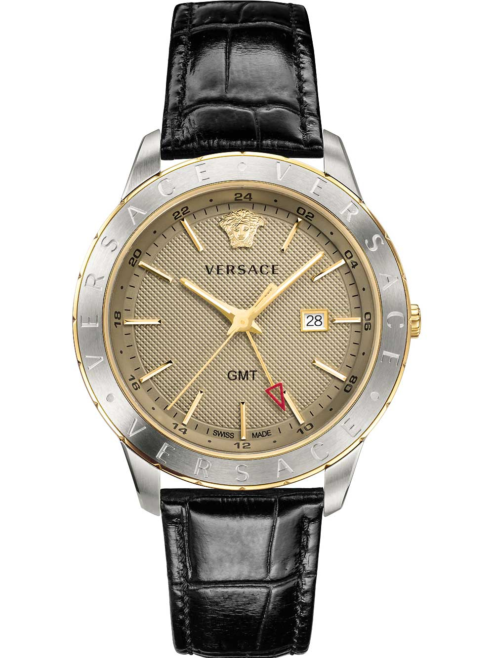 7630030530739 - VEBK00218 Univers GMT Herrenuhr 43mm 3ATM 7630030530739 - VEBK00218 Univers GMT Herrenuhr 43mm 3ATM