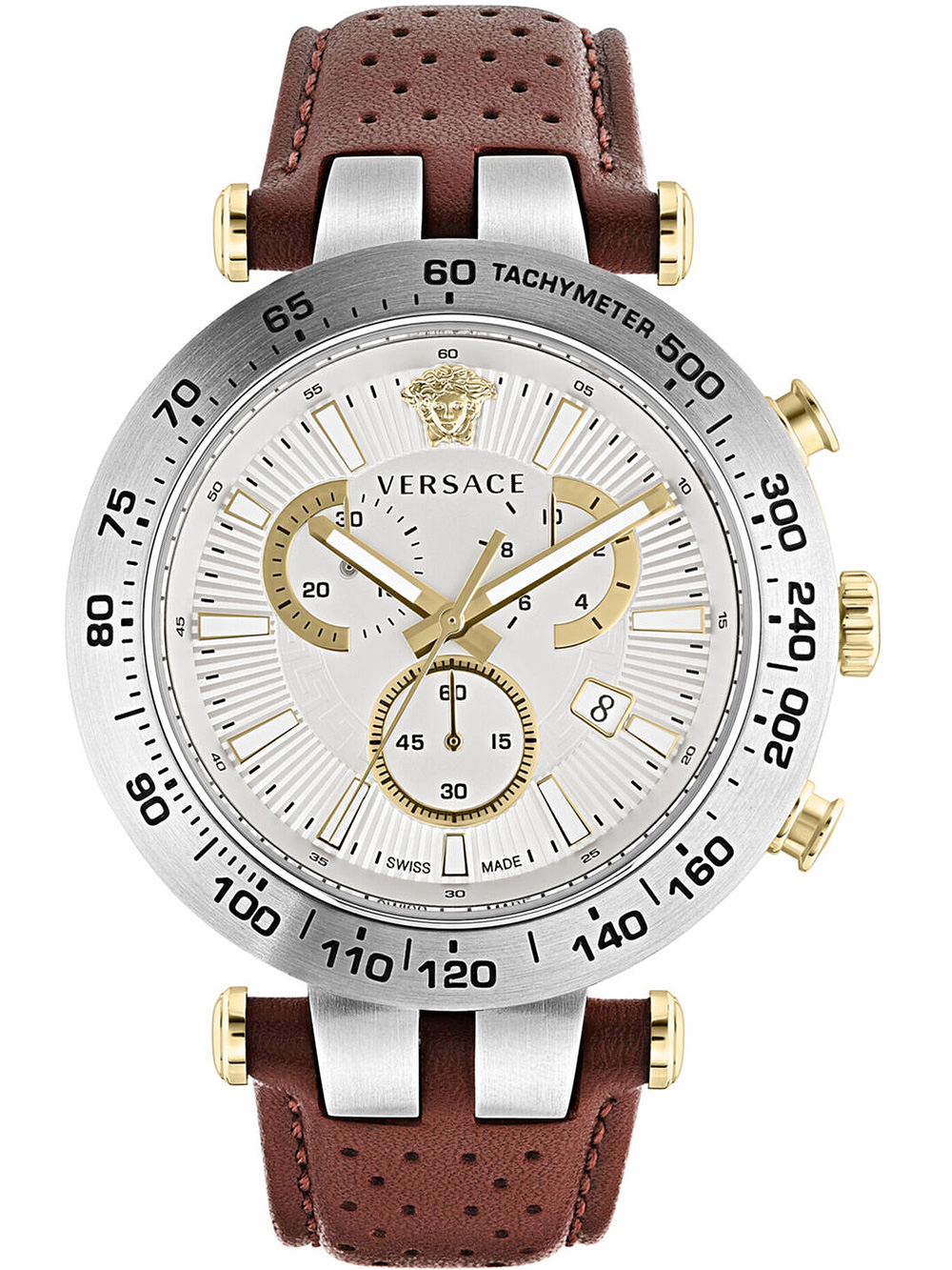 Versace VEJB00122 Bold Chronograph Herrenuhr 46mm 5ATM