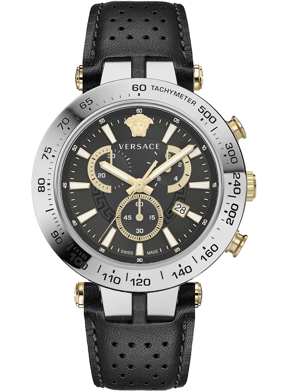 Versace VEJB00222 Bold Chronograph Herrenuhr 46mm 5ATM