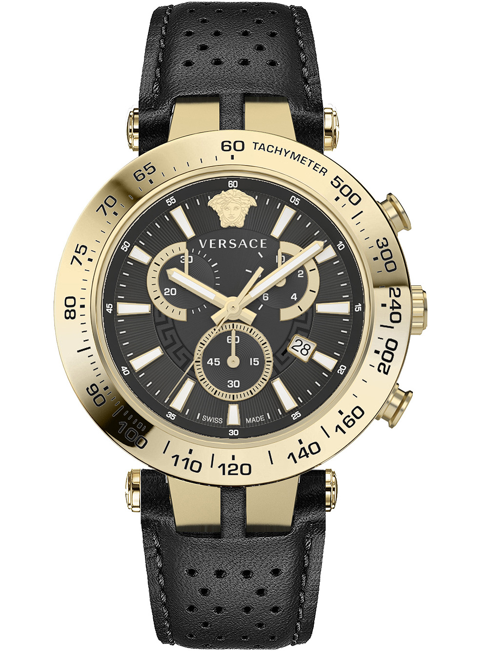 Versace VEJB00422 Bold Chronograph Herrenuhr 46mm 5ATM