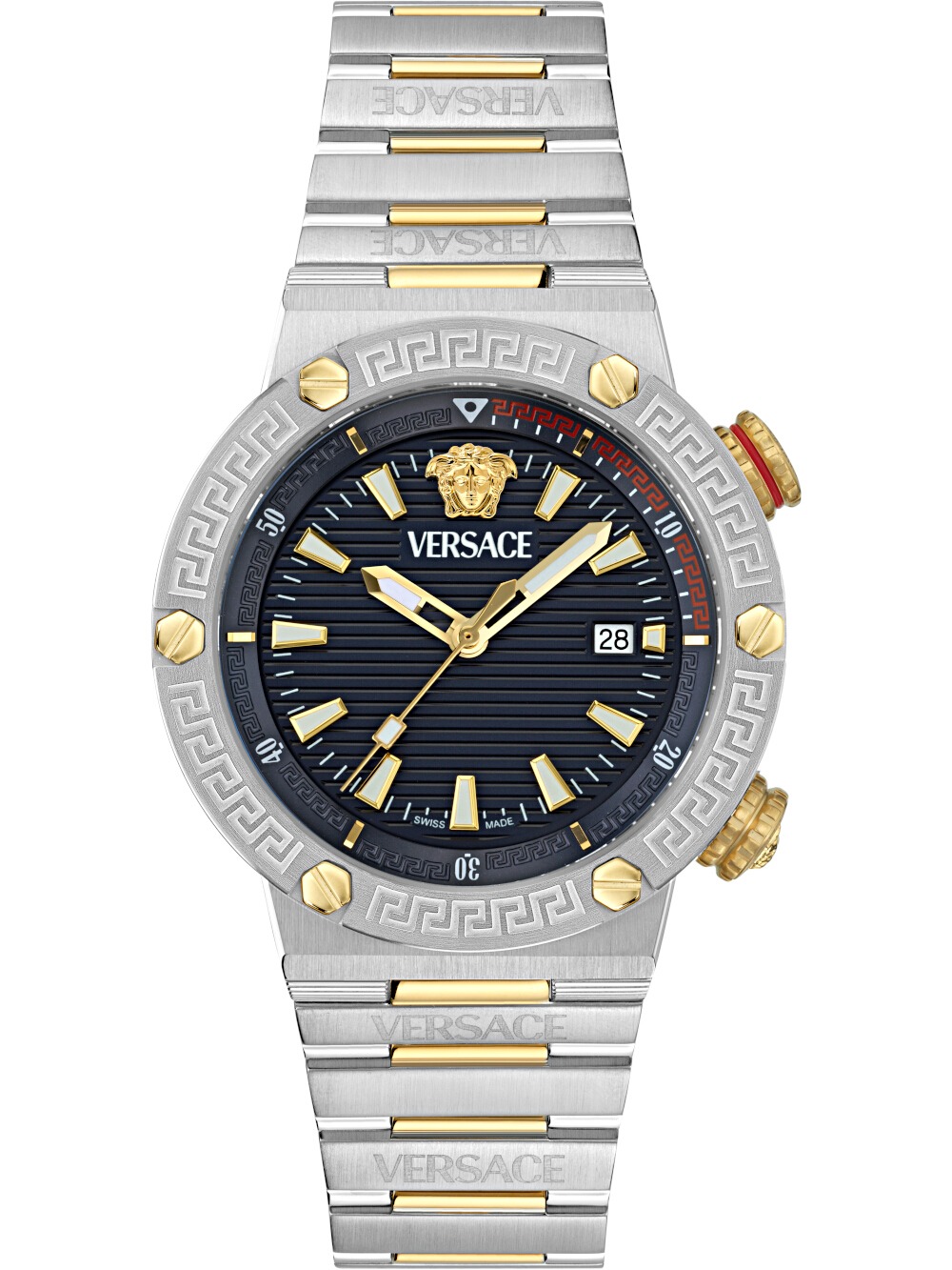 Versace VE8G00424 Herrenuhr Greca Logo Diver 43mm 10ATM Versace VE8G00424 Herrenuhr Greca Logo Diver 43mm 10ATM
