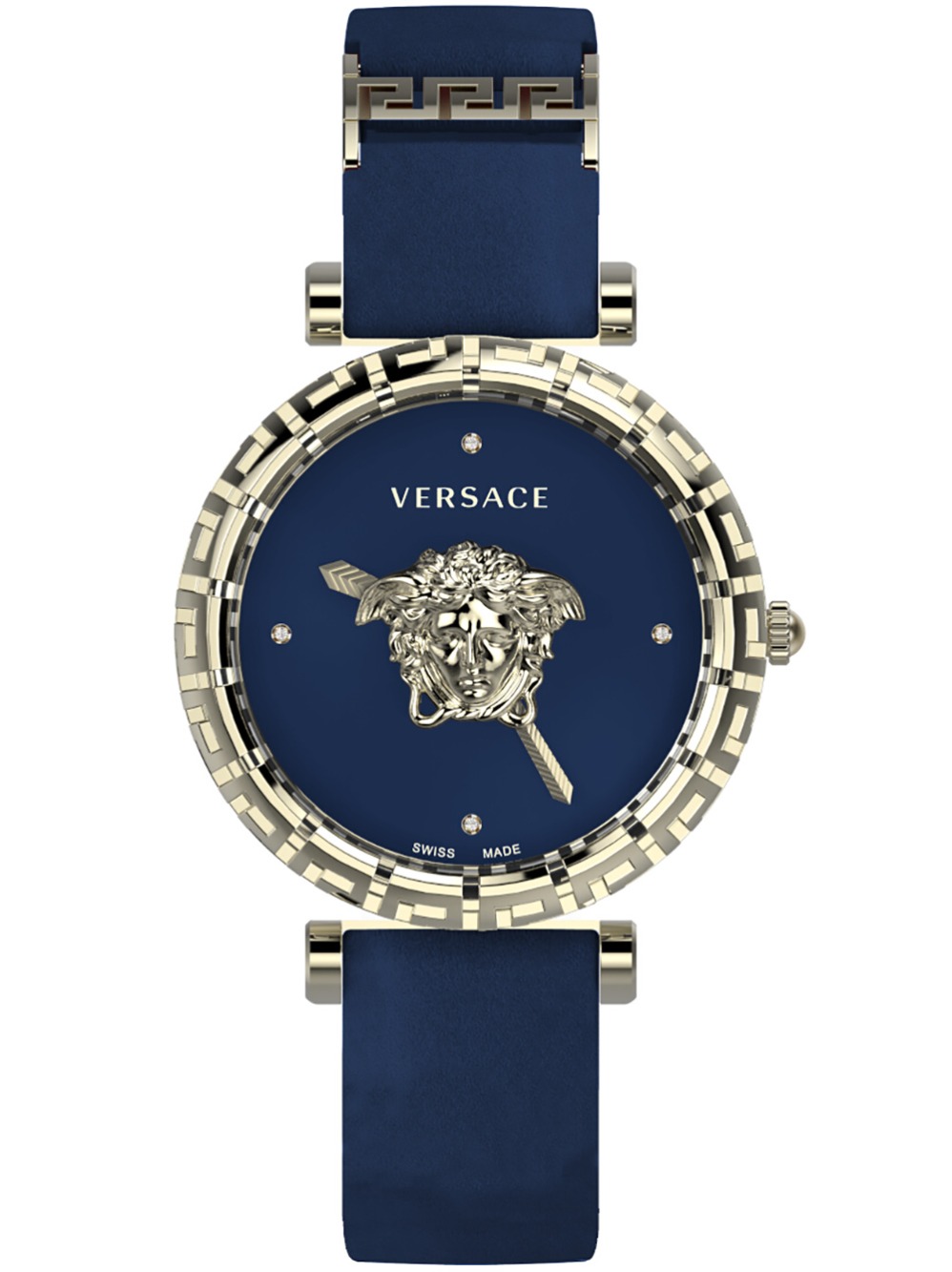 Versace VEDV01019 Damenuhr Palazzo Empire Greca Diamond 37mm 5ATM Versace VEDV01019 Damenuhr Palazzo Empire Greca Diamond 37mm 5ATM