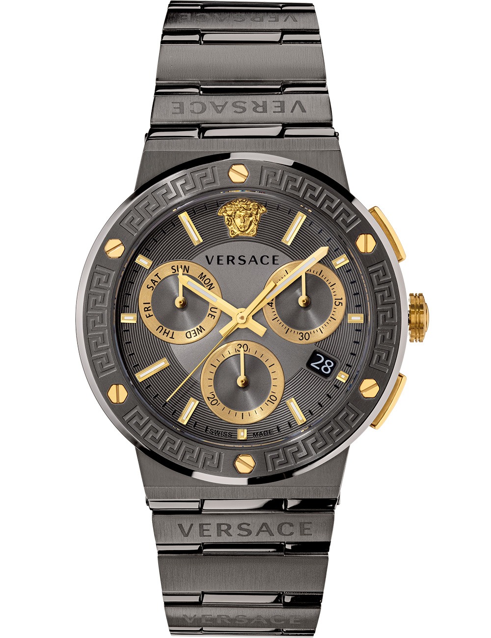 7630030582578 - VEZ900521 Herrenuhr Greca Logo Chrono 43mm 5ATM