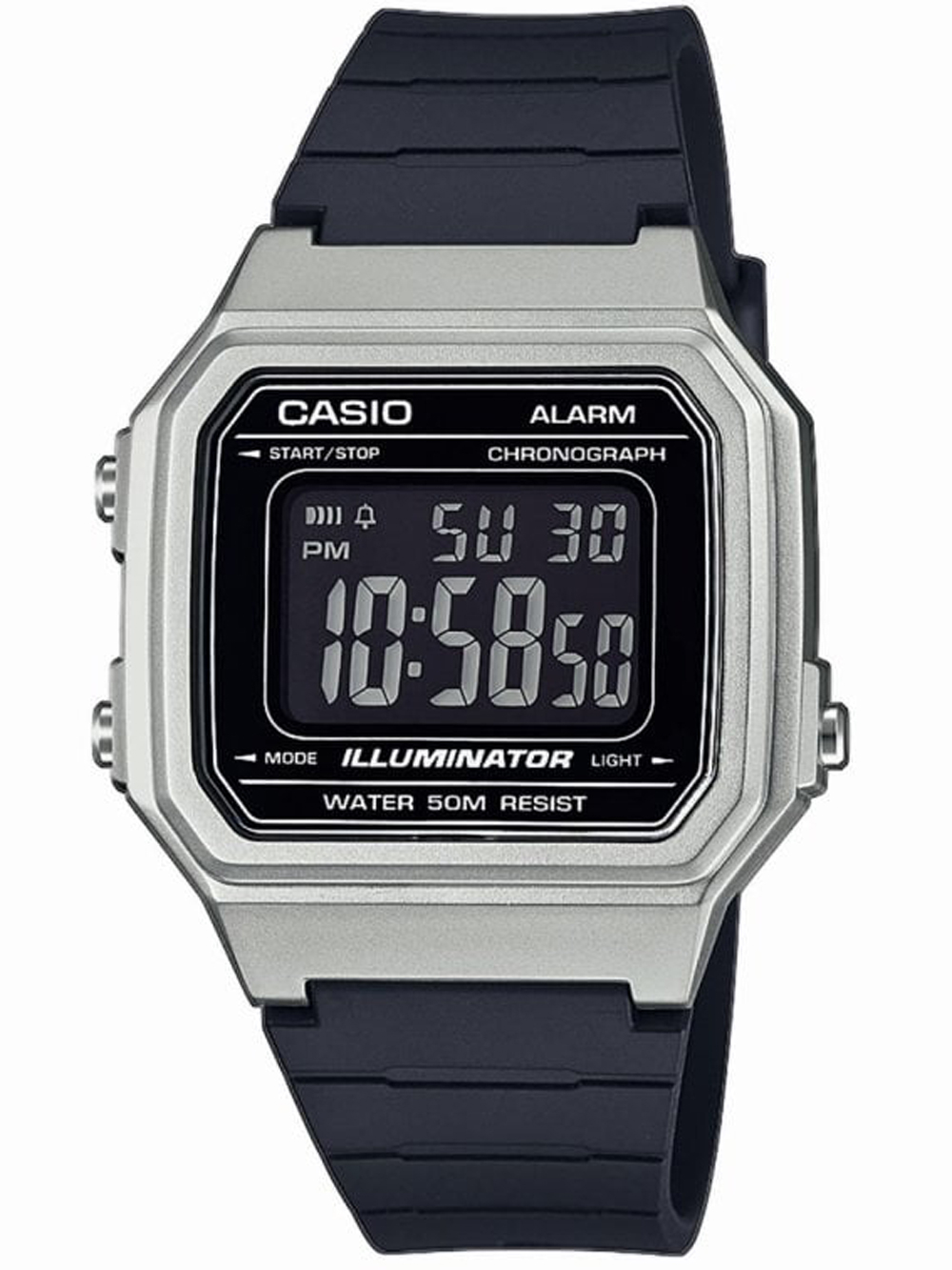 Casio W-217HM-7BVEF Classic Collection Unisex Uhr 38mm 5ATM