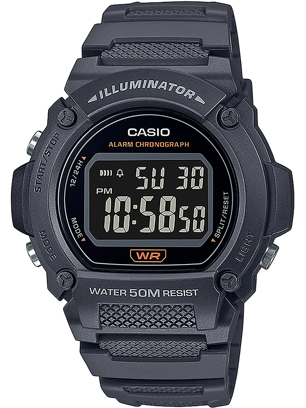 Casio W-219H-8BVEF Collection 47mm 5ATM