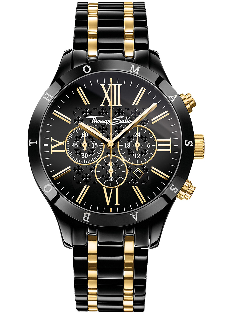 Thomas Sabo WA0264-278-203 Rebel Urban Chronograph Herrenuhr