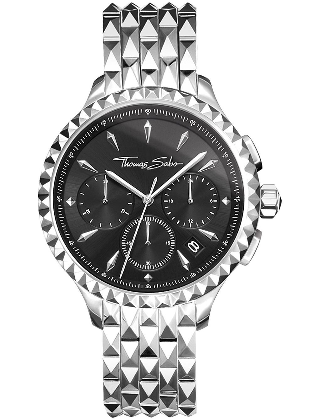 Thomas Sabo WA0346-201-203 Rebel at Heart Chronograph 38mm 3ATM