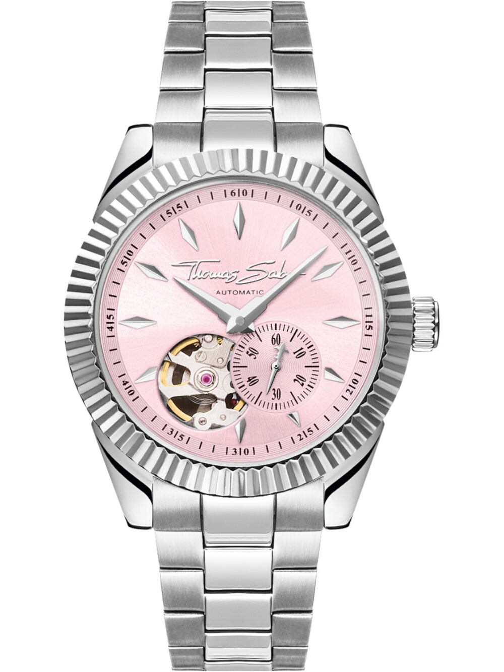 4051245577198 - WA0418-201-204 Damenuhr Rebel Pink Automatik 36mm 5ATM