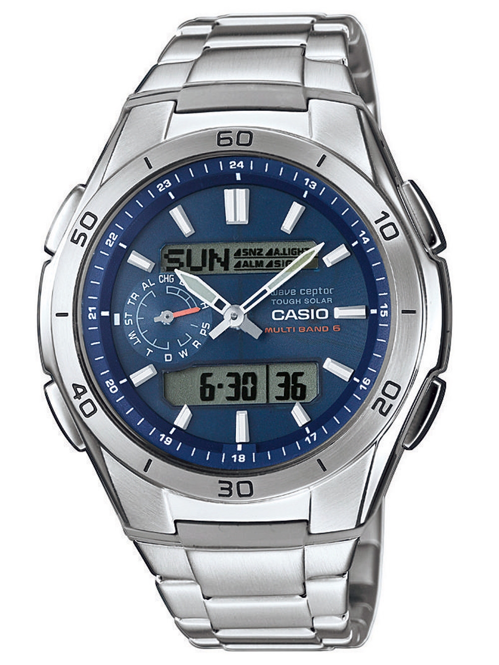 CASIO WVA-M650D-2AER Funk-Solar 44mm 10ATM