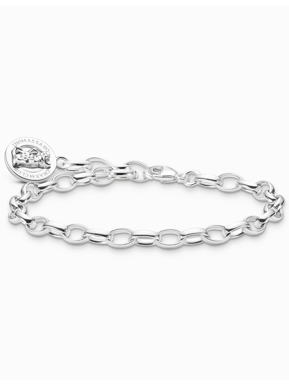 4051245578744 - Charm-Armband THOMAS SABO THOMAS x HARIBO Schmuck Charm-Armband Armbänder Gr 17 Silber 925 (Sterlingsilber) silberfarben Damen Charm Armbänder