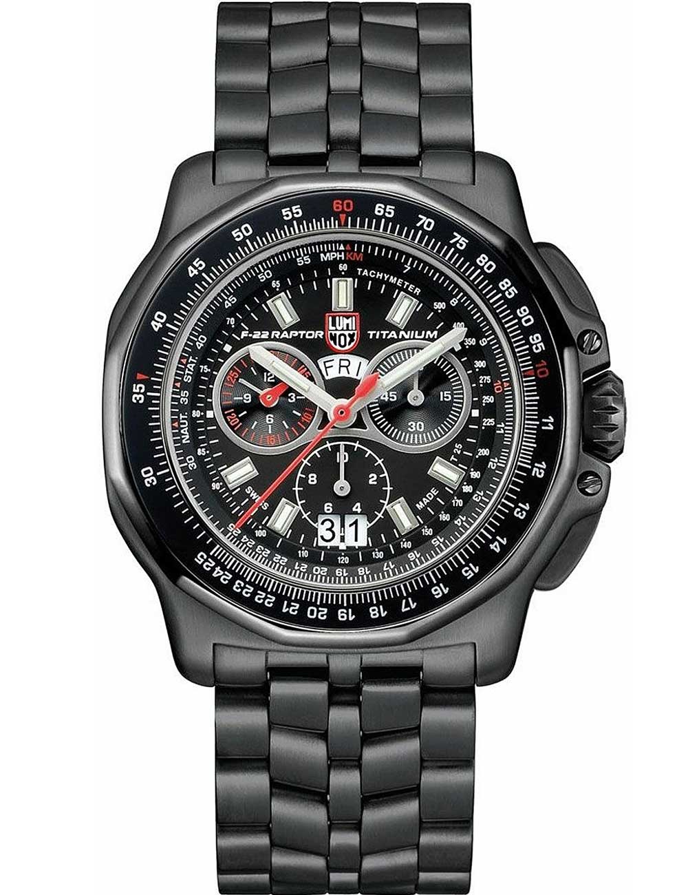 7611382561145 - XA9272 Herrenuhr F-22 Raptor Titanium Chronograph 44mm 200M 7611382561145 - XA9272 Herrenuhr F-22 Raptor Titanium Chronograph 44mm 200M