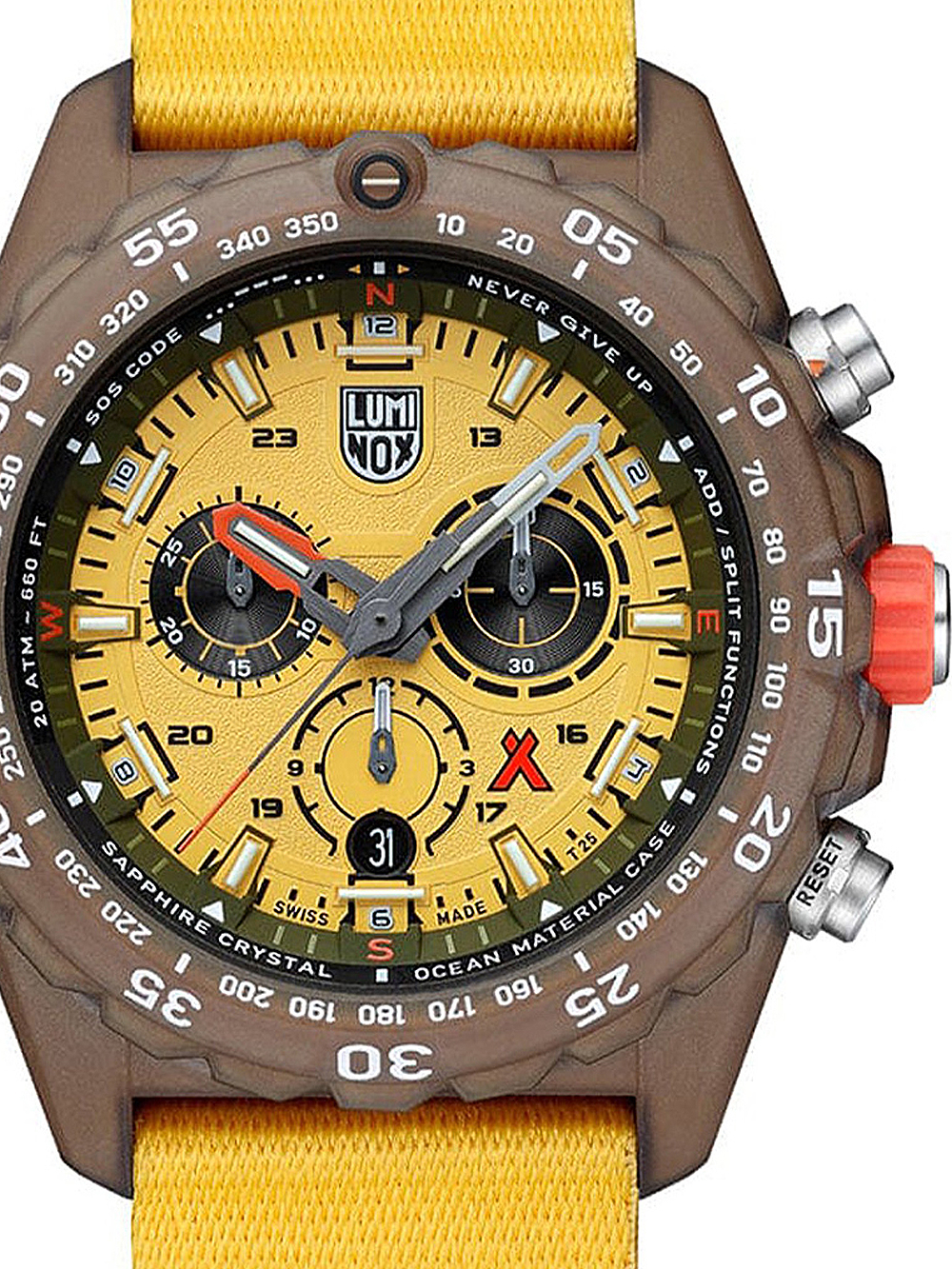 7611382617569 - XB3745ECO Bear Grylls Survival Eco Master Chronograph Herrenuhr 45mm 20ATM 7611382617569 - XB3745ECO Bear Grylls Survival Eco Master Chronograph Herrenuhr 45mm 20ATM